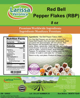 Red Bell Pepper Flakes (RBP) (8 oz, ZIN: 526822) - 3 Pack