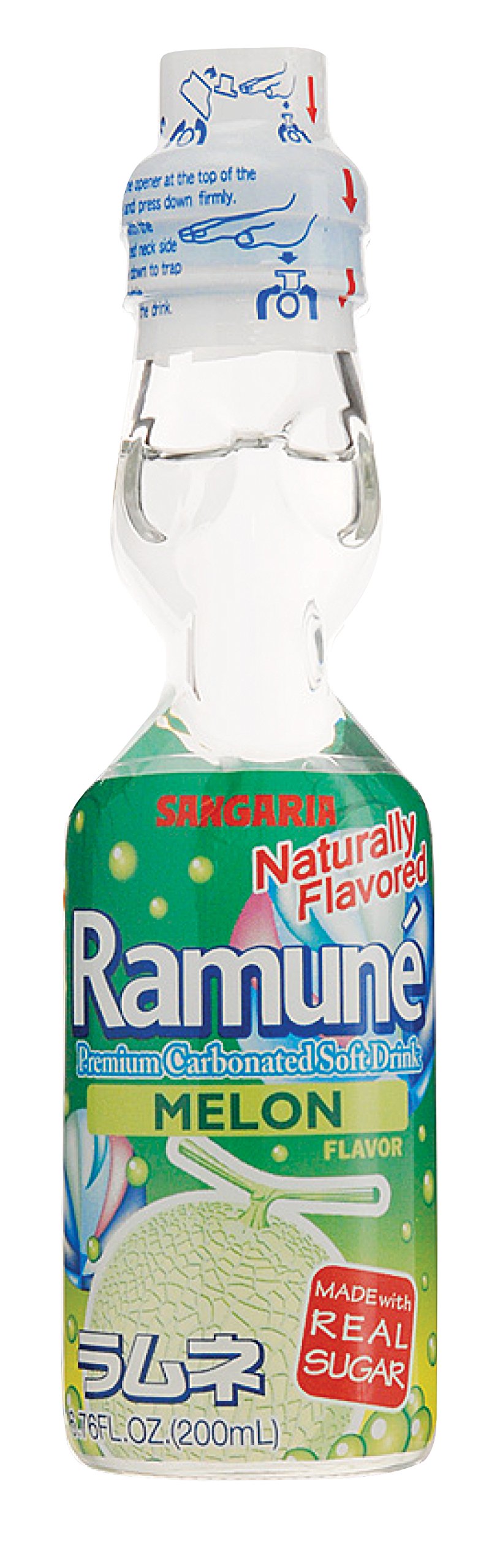 Sangaria Natural Ramune Melon (Single)