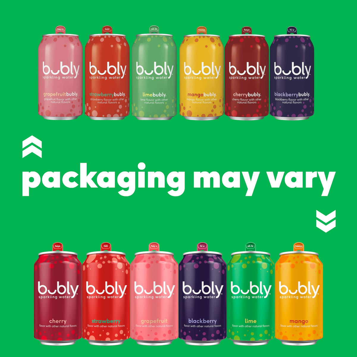 bubly Sparkling Water, Raspberry, Zero Sugar & Zero Calories, 12 Fl Oz Cans (Pack of 8)