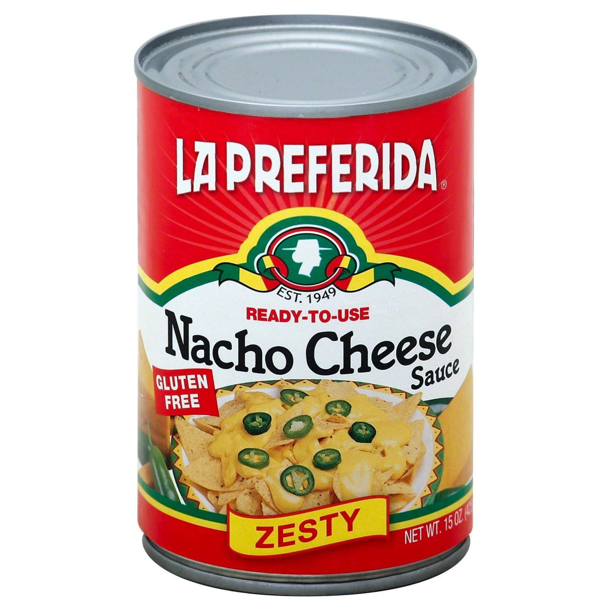 La Preferida Nacho Cheese Sauce, 15 Ounce (Pack of 12)