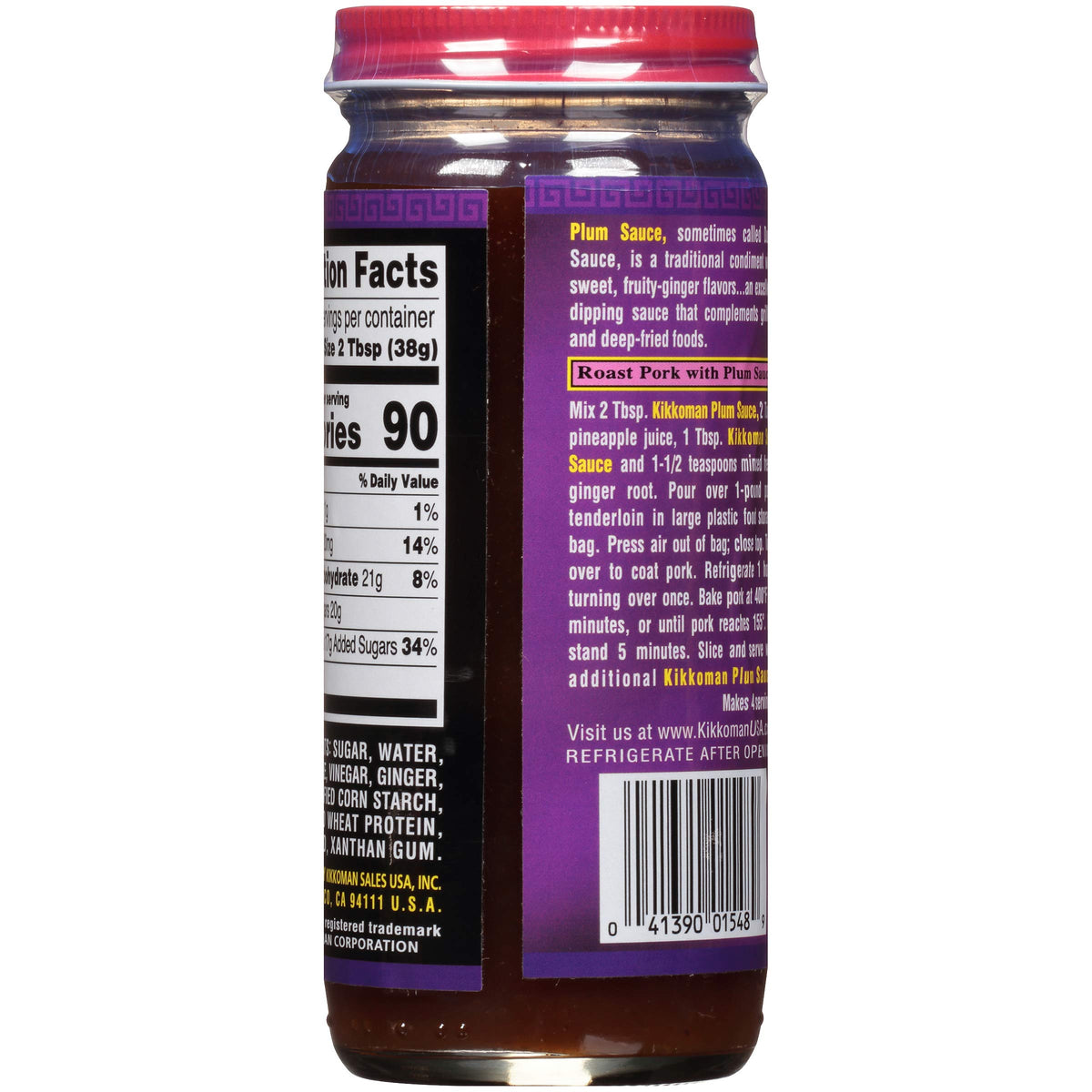 Kikkoman Plum Sauce - 9.2 ounce each -- 12 per case.12