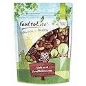 Food to Live Deluxe Unsalted Nuts Mix, 2 Pounds - A Blend of Dry Roasted Pecans, Cashews, Hazelnuts, Almonds, Brazil Nuts. Oven Roasted, Vegan