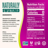 Zevia Zero Sugar Energy Drink, Classic Variety Pack, 12 oz Cans (12-Pack) - Naturally Sweetened, Non-GMO Project Verified, Gluten-Free, Vegan