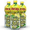 Iberia 100% Lemon Juice, 32 Ounce (Pack of 3)