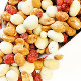 NY SPICE SHOP Candy Honey and Milk Medley Mix - 1 Pound Trail Mix Snack - Mixture of Honey Roasted Peanuts, Sugar Toasted Peanuts, Yogurt Covered