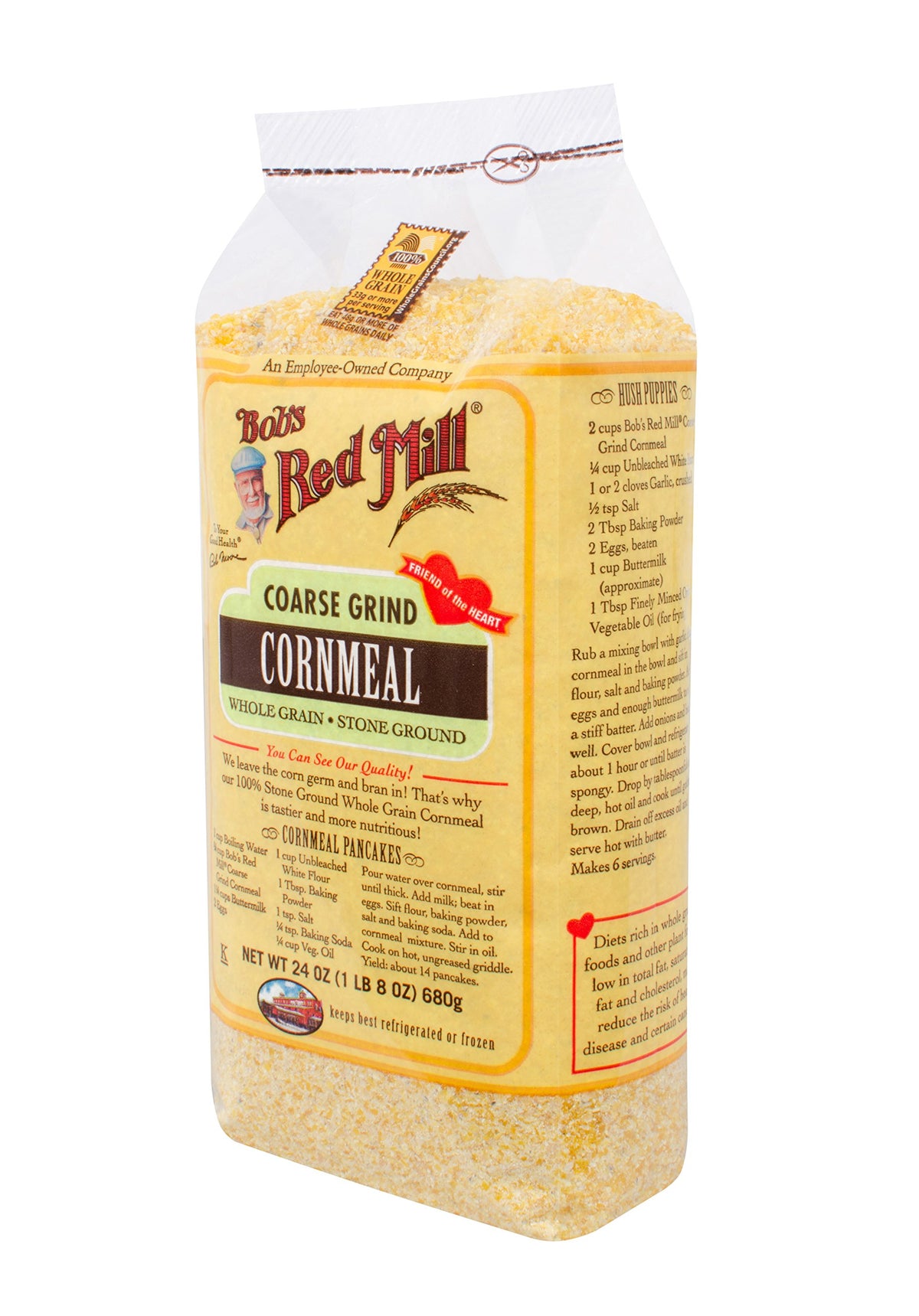 Bob's Red Mill Cornmeal Coarse 24 Ounce (Pack of 1)