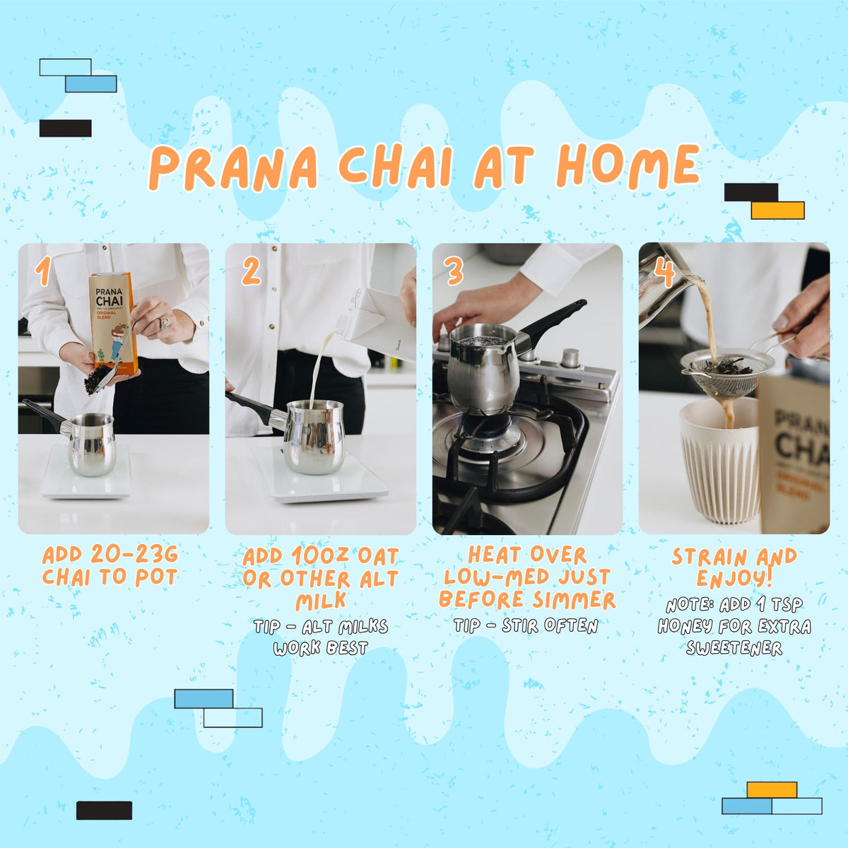Prana Chai Home Brew Gift Set