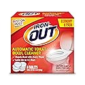 Iron OUT Automatic Toilet Bowl Cleaner Tablets, Helps Remove and Prevent Rust Stains with Every Flush, Lasts up to 45 Days, Made in the USA, 6 Tablets