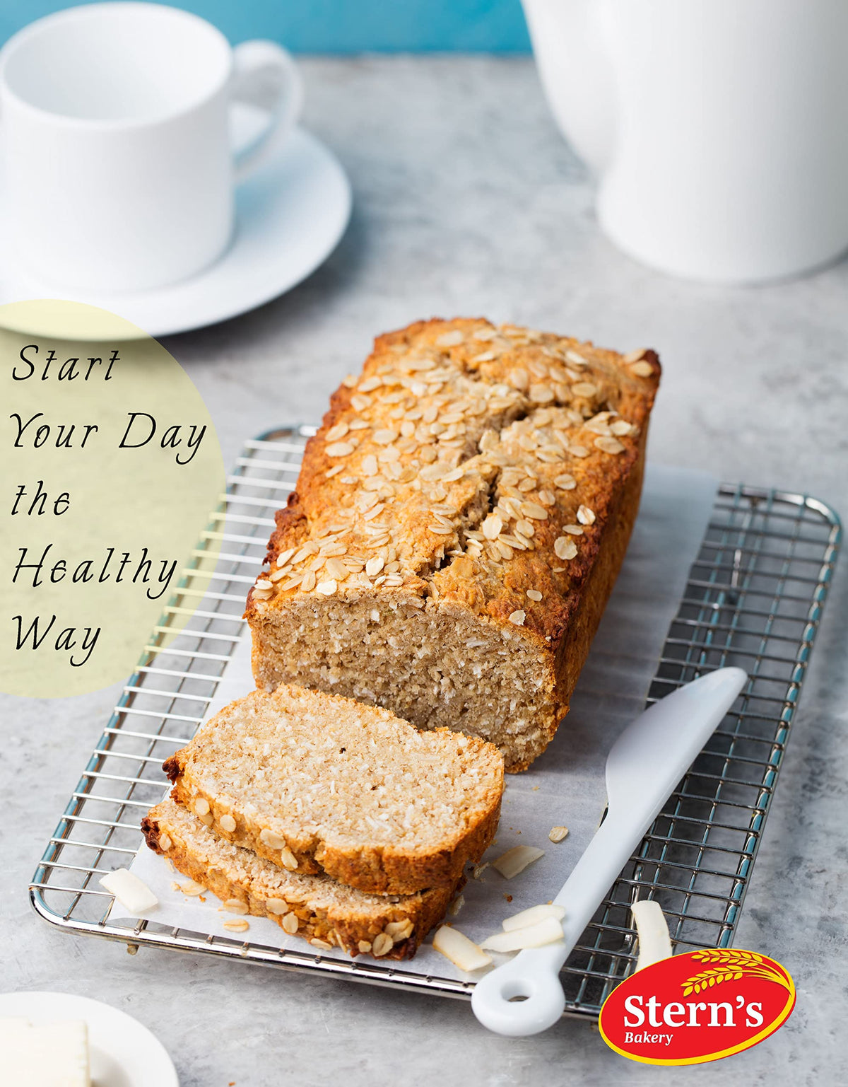 Multigrain Bread-2 Pack-18 oz Per Loaf | Delicious Sandwich Bread | Dairy & Nut Free | Stern’s Bakery