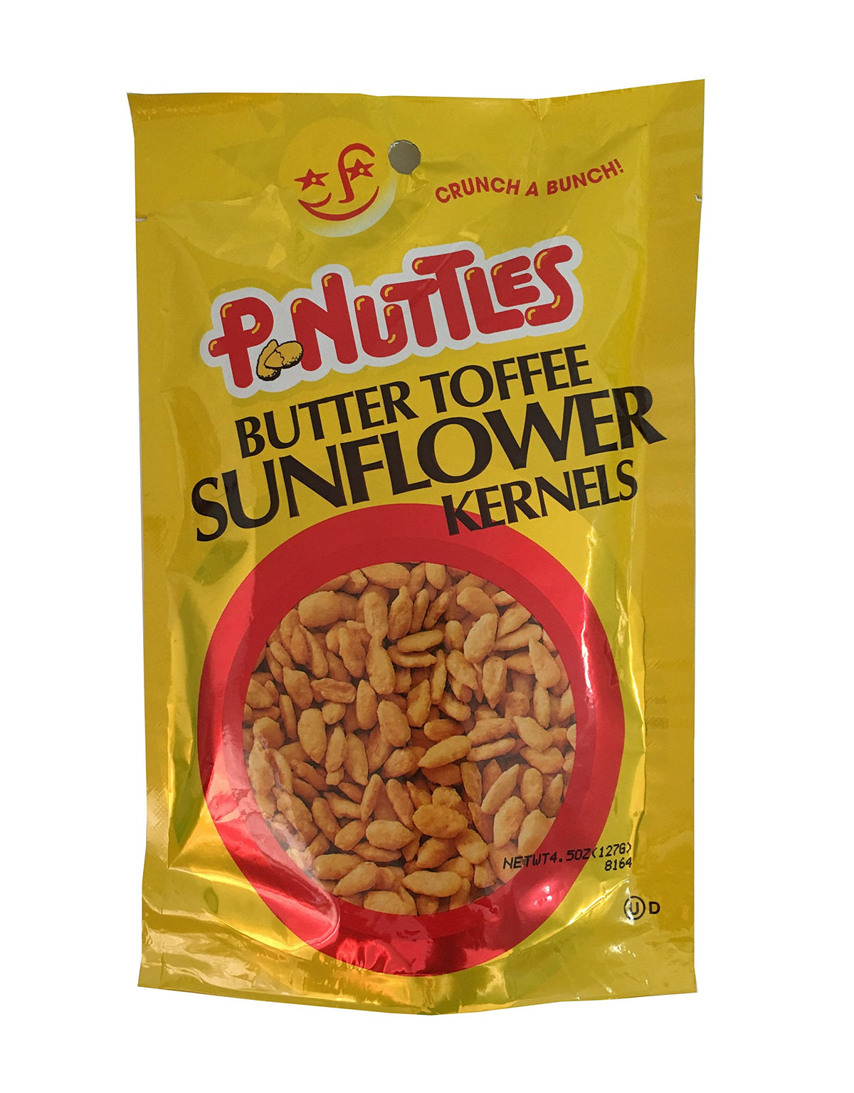 P.nuttles Butter Toffee Sunflower Kernels 4.5 oz - Pack of 3 (Sunflower Seeds)