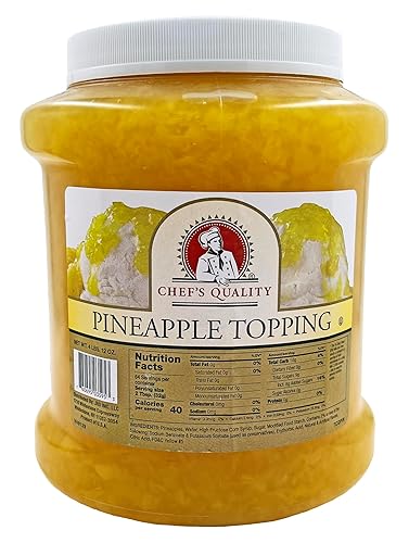 Pineapple Ice Cream Topping 5 Pounds