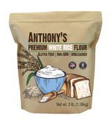 Anthony's Premium White Rice Flour, 3 lb, Gluten Free, Non GMO