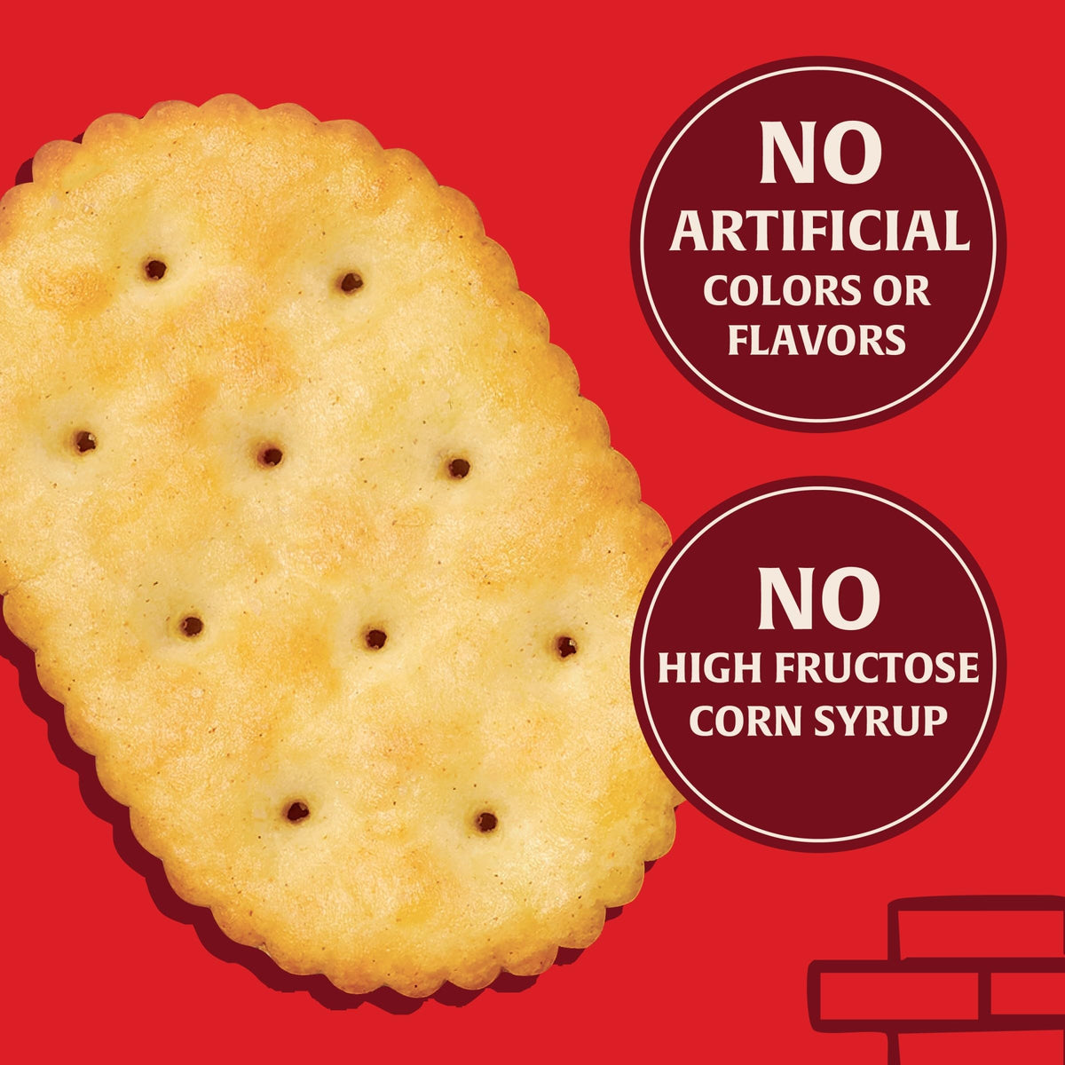 Town House Oven Baked Crackers, Holiday & Party Snacks, Original 13.8oz