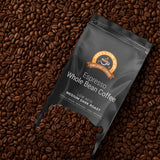 Alex's Low Acid Organic Coffee 12oz Bag - Whole Bean Espresso, Medium Dark Roast (Pack of 6)