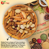NY SPICE SHOP Cajun Hot Mix - 3 lbs. (Pound) Hot Cajun Snack Mix - Crunchy Spicy Snack Mix - Hot Cajun Snacks Spicy Mix - Sweet & Salty Nutty Crunchy