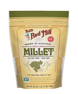 Bob's Red Mill Millet Hulled, 28-Ounce (Pack of 4)