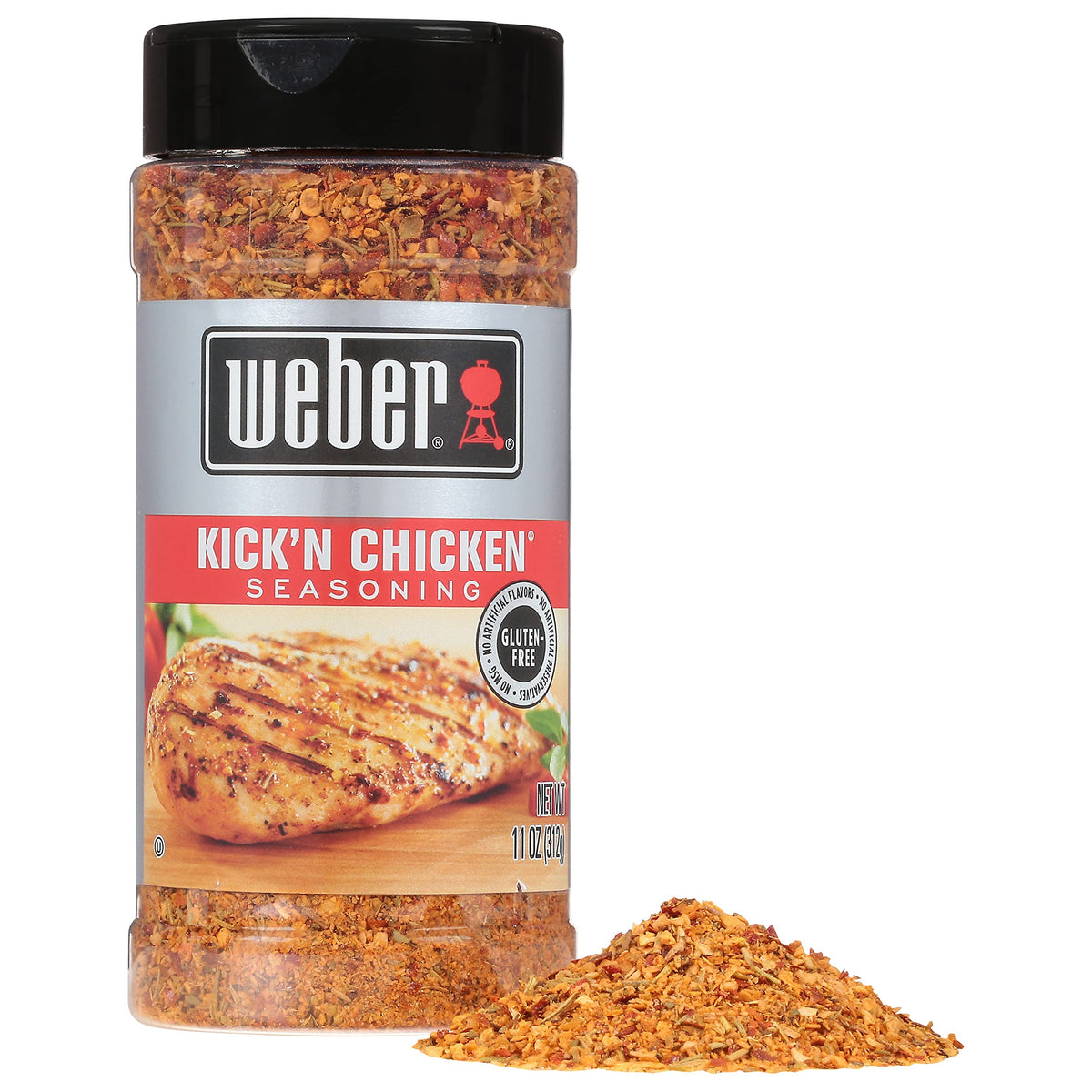 Weber Kick'n Chicken Seasoning, 11 oz