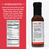 AC BARBEQUE SAUCE DUO - 2-pack with All Day, Every Day (15.3oz) and Caroline Wine (14.8oz) BBQ Sauce for Pulled Pork, Chicken, Veggies, Burgers,