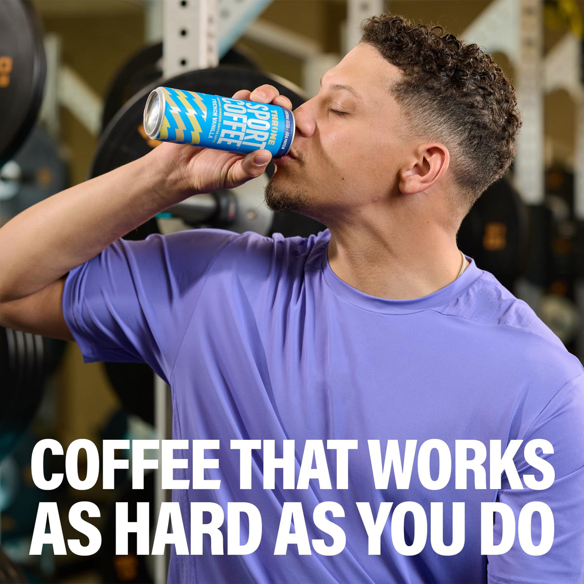 Throne Sport Coffee Latte - 10g protein - 150mg Natural Caffeine and B Vitamins - Lactose-Free, Premium Arabica, NSF Certified, Active Lifestyles