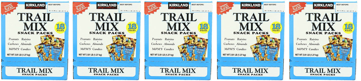 Trail Mix 2 oz Snack Packs, 5 Pack (18 Count)