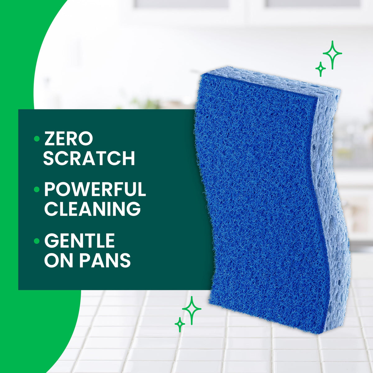 Scotch-Brite Non-Scratch Scrub Sponge, 12 Scrub Sponges
