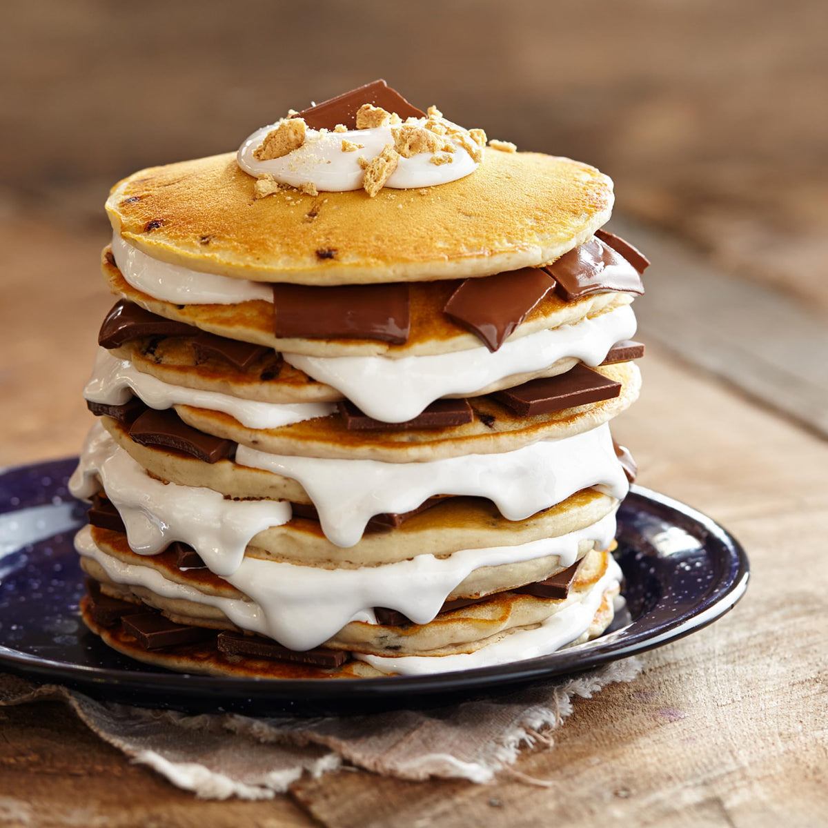 Hungry Jack Complete Chocolate Chip Pancake & Waffle Mix 28 oz