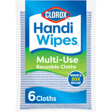 Clorox Handi Wipes Multi Use Reusable Cloths, 6 Count (Package May Vary)