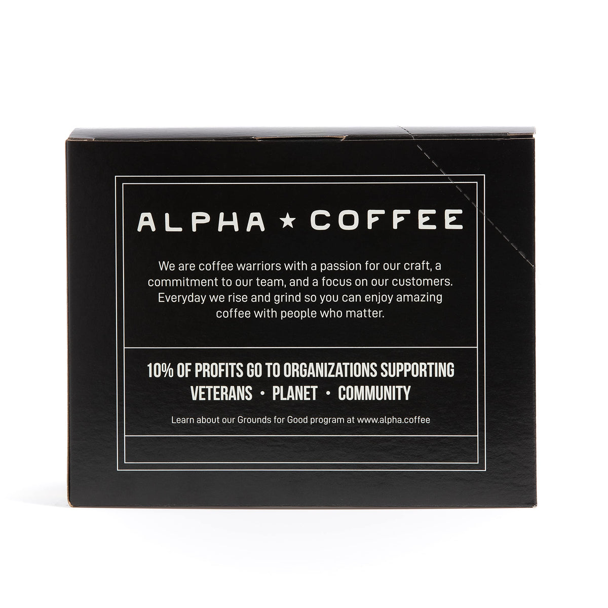 Alpha Coffee - Dawn Patrol Breakfast Blend - 24 Count Coffee Pods - Premium Gourmet Medium-Light Roast Coffee | Veteran Owned - Specialty Small Batch
