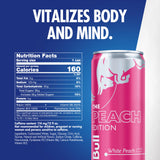 Red Bull Energy Drink, White Peach, Peach Edition