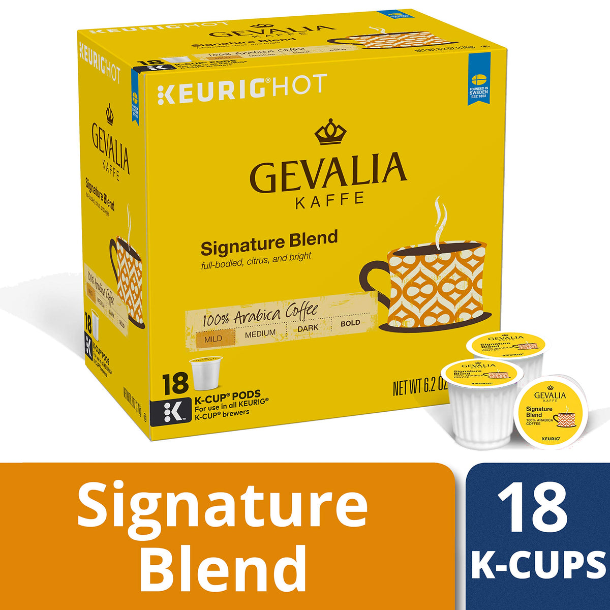 Gevalia Signature Blend K-Cups, 18 ct