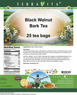 Black Walnut Bark Tea (25 Tea Bags, ZIN: 515047)