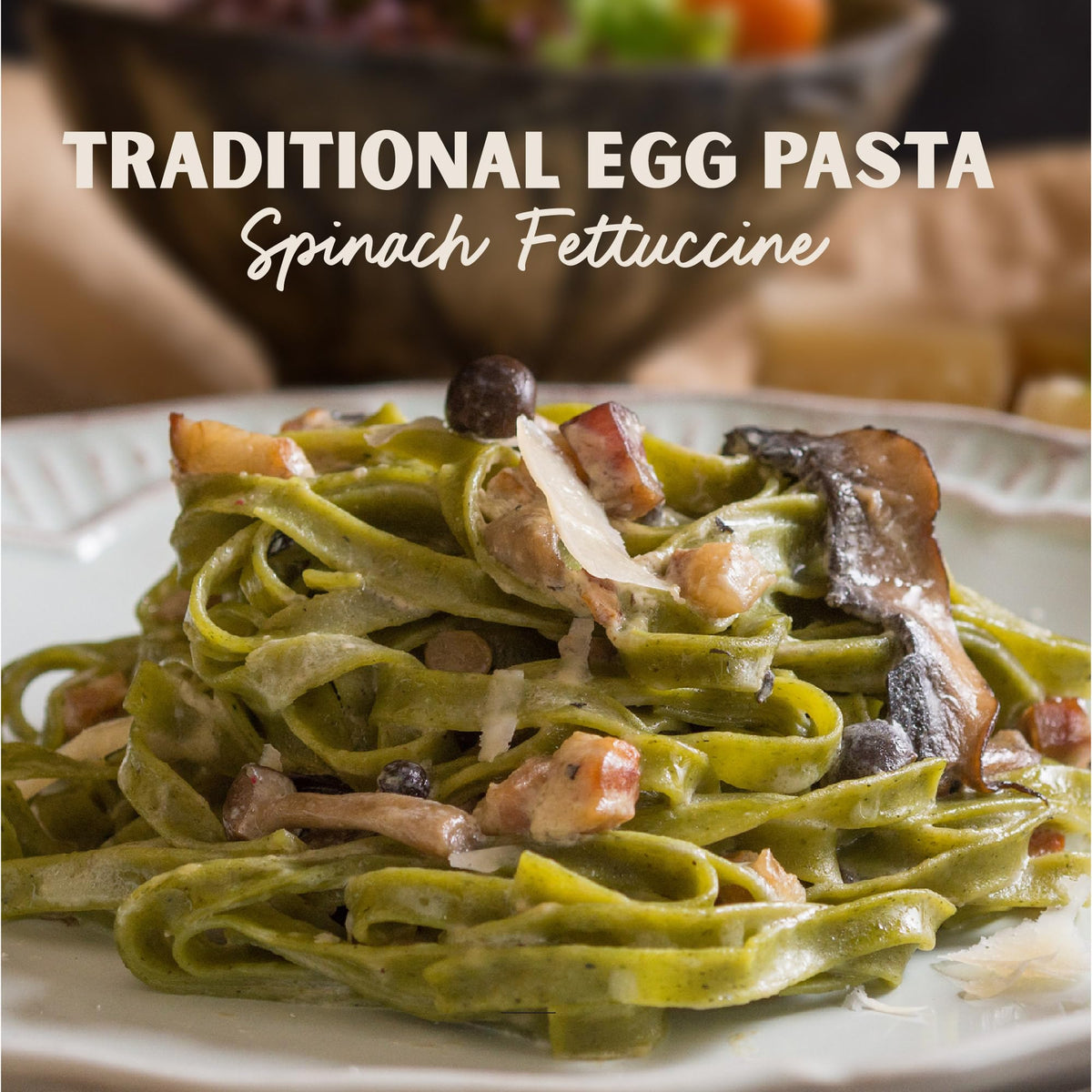 Al Dente Spinach Fettuccine, 12 oz