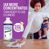 SCD Probiotics Probiotic Multi-Surface Cleaning Concentrate w/Lavender Essential Oil, Microcleans Surfaces for Up to 7 Days, Plant-Based