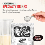 Gosh That’s Good! Creamy Vanilla Bean Flavor - 3 lb - No Syrups, No Preservatives