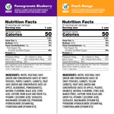 V8 Energy Pomegranate Blueberry and Peach Mango Energy Drinks, 8 fl oz Can (24 Pack)