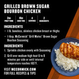 McCormick Grill Mate BROWN SUGAR BOURBON Marinade 1.25oz (5 Packets)
