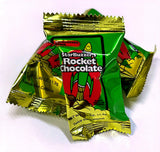 Rocket Chocolate Milk Chocolate Mint Flavored Caffeinated Chocolate Truffles, 100 count, Mini