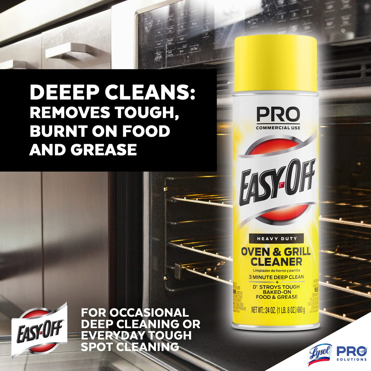 Easy Off Professional Oven & Grill Cleaner Can