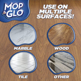 Mop & Glo Professional Multi-Surface Floor Cleaner, Fresh Citrus Scent, 64 Oz
