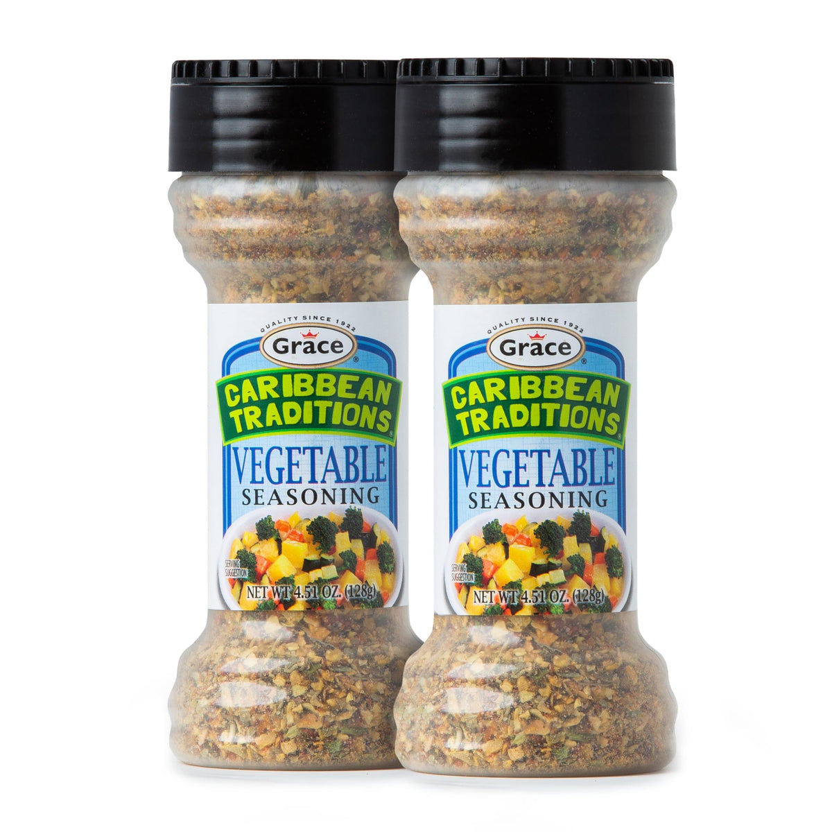 Grace Caribbean Traditions Vegetable Seasoning - 2 Pack - Jamaican Garden Vegetable Seasoning - Veggie Seasoning