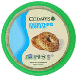 Cedars Mediterranean Food, Hommus Everything, 8 Ounce