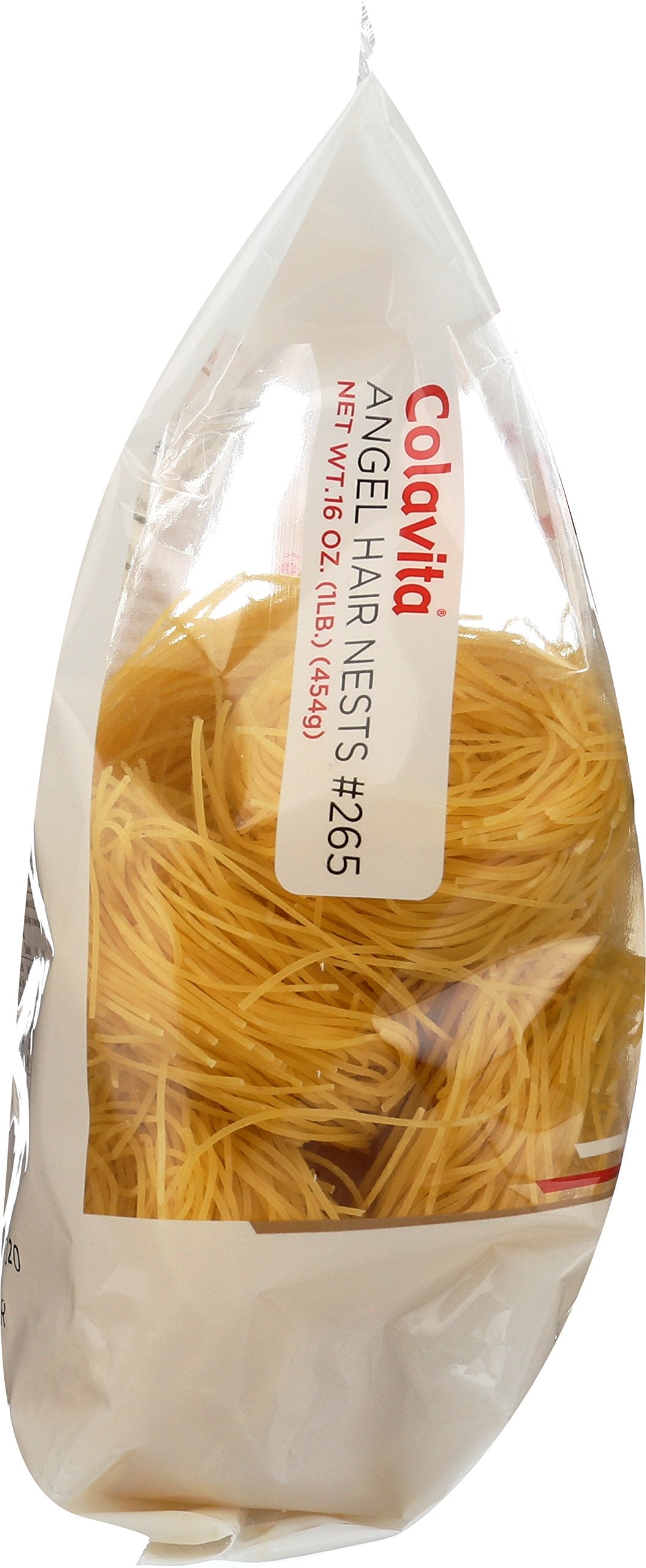 Colavita Capellini Nest(Angel Hair Pasta), 16-Ounce Boxes (Pack of 10)