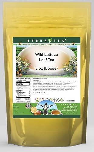 Wild Lettuce Leaf Tea (Loose) (8 oz, ZIN: 514669) - 3 Pack