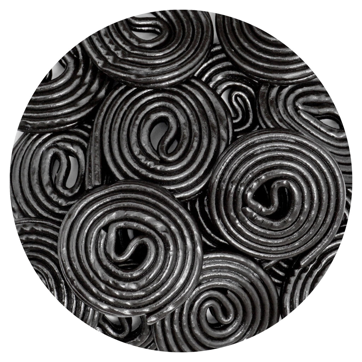 Broadway Black Licorice Wheels Candy, 4.4 Pound Bulk Bag, Licorice Wheels Candy