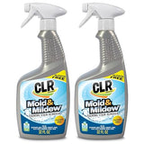 CLR Brands Mold and Mildew Stain Remover, 32 oz. Spray Bottle, Pack of 2, Multi-Surface Stain Remover, Works on Tile, Wood, Concrete, Glass, and More