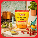Bragg Premium Nutritional Yeast Seasoning - Vegan, Gluten Free - Good Source of Protein & Vitamins - Nutritious Savory Parmesan Cheese Substitute (12