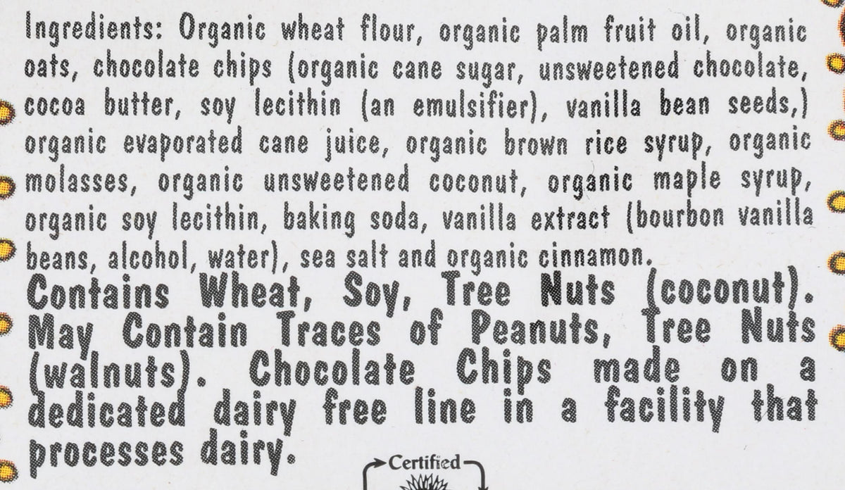 Uncle Eddie's Vegan Oatmeal Chocolate Chip