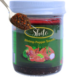 African Delights Special Shito Sauce, Spicy Shrimp and Fish Pepper Sauce, Traditional Ghanaian Condiment, Made in USA, Ideal for Rice and Beans