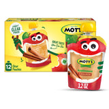 Mott's Cinnamon Applesauce, 3.2 oz clear pouches, 12 count
