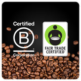 BLK & Bold Ground Coffee, Rise & GRND Medium Roast, Toffee Lemon Nutty Notes, For Drip Coffee Maker, French Press & Coffee Pot, 12 oz Bags (2 Pack)